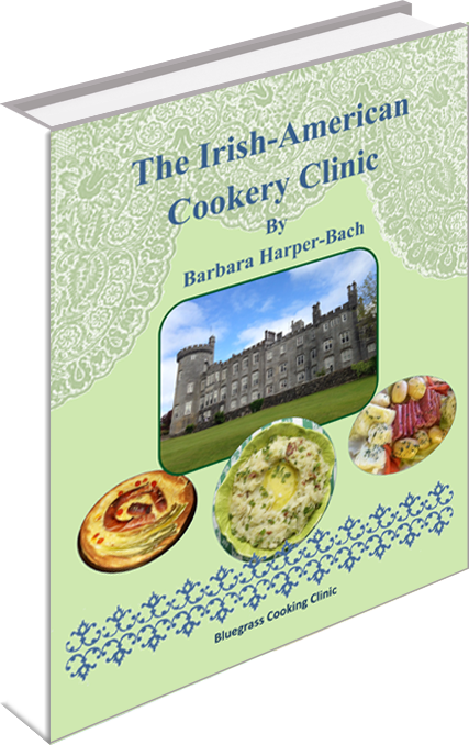The Irish Cookbook by Barbara Harper Back Bluegrass Cooking Clinic